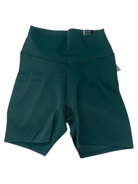 VSX Dark Green High Rise Bike Shorts
